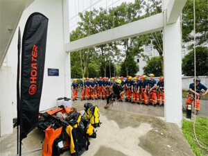 Successful Completion of the 2024 Rope Rescue Technology Training Hosted by Yancheng Fire Brigade, in Collaboration with Anlei Holdings and HOATER Vertical Technology Center Successful Completion of the 2024 Rope Rescue Technology Training Hosted by Yancheng Fire Brigade, in Collaboration with Anlei Holdings and HOATER Vertical Technology Center